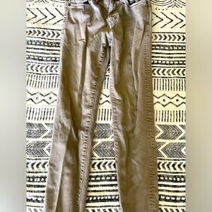American Eagle grey skinny jeans - like new!